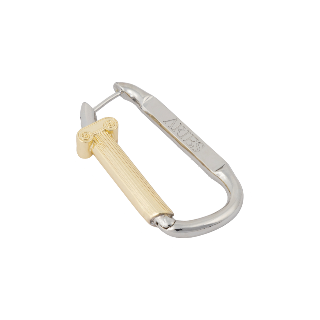 Aries Mini Column Carabiner Earrings