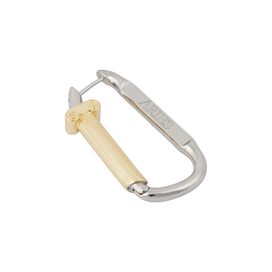 Aries Mini Column Carabiner Earrings