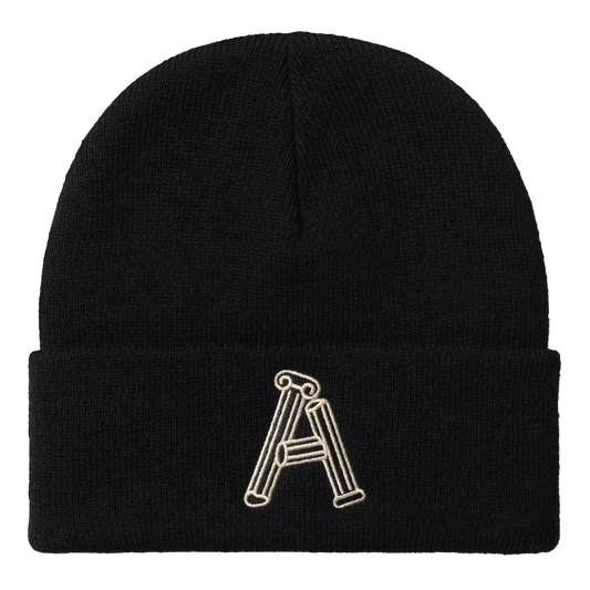 Aries Column Beanie Black