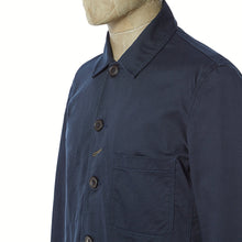 Load image into Gallery viewer, Universal Works Bakers Jacket Navy Twill
