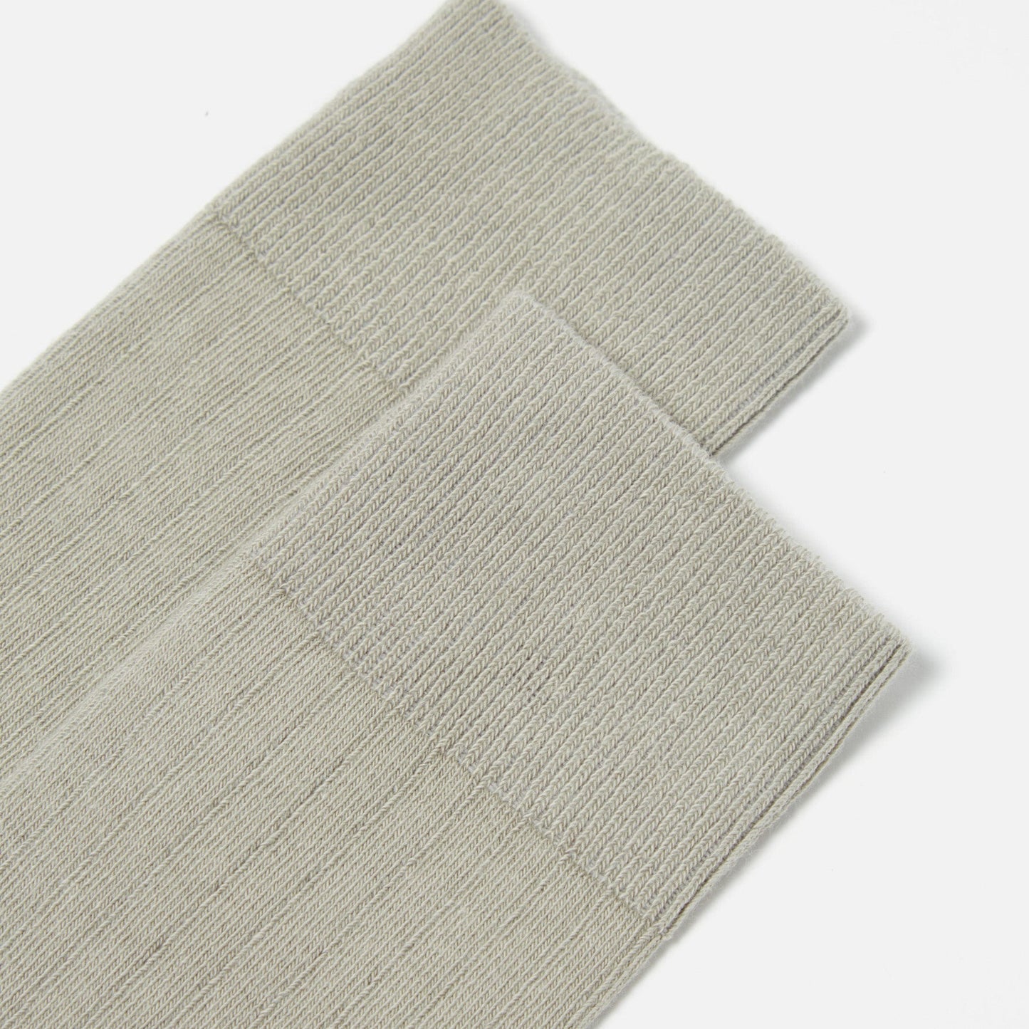 Universal Works Navy Rib Knit Modal Sock Grey