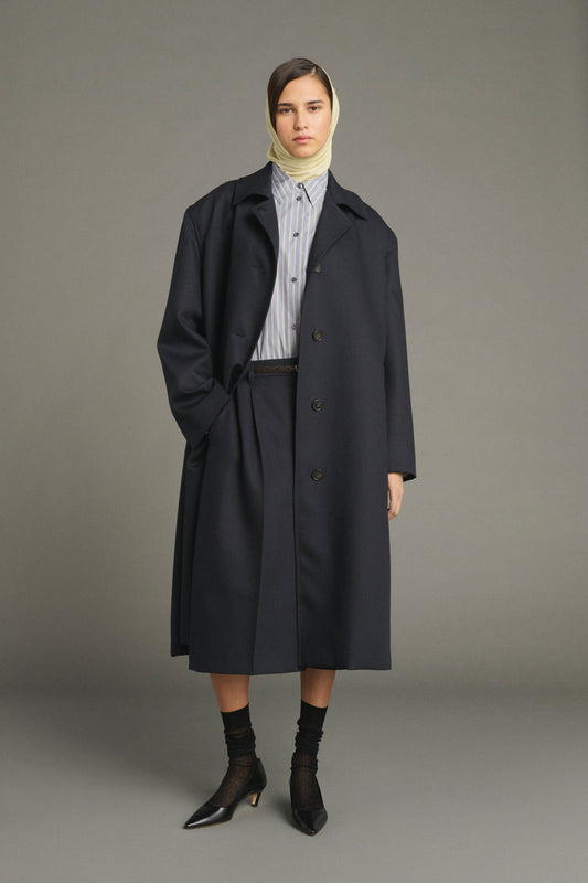 Soeur Liam Coat Navy
