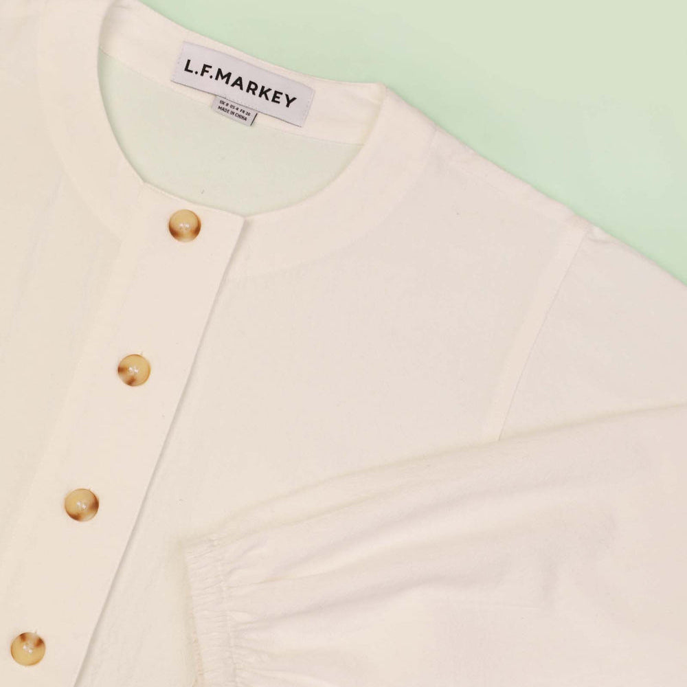 L.F.Markey Noel Top White