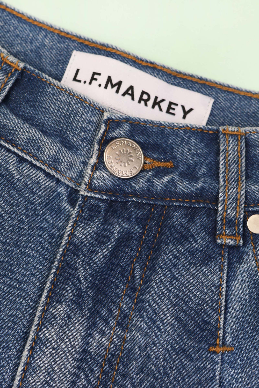 L.F.Markey Mason Jean Mid Blue