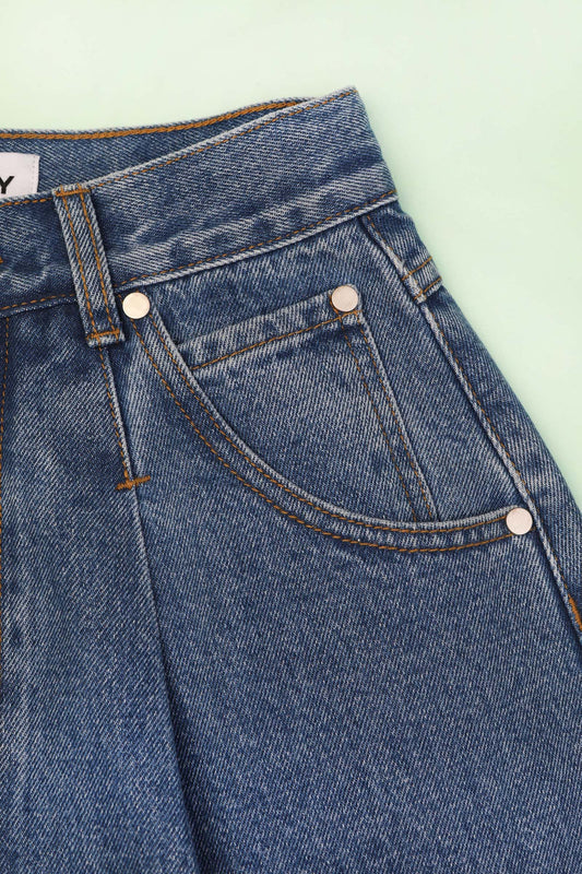 L.F.Markey Mason Jean Mid Blue