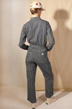 Load image into Gallery viewer, L.F.Markey Danny Longsleeve Boilersuit Indigo Stripe
