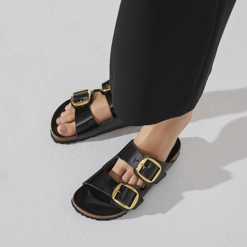 Birkenstock Arizona Big Buckle Lena High Shine Black