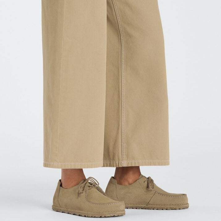 Birkenstock Utti Lace Suede Leather Gray Taupe