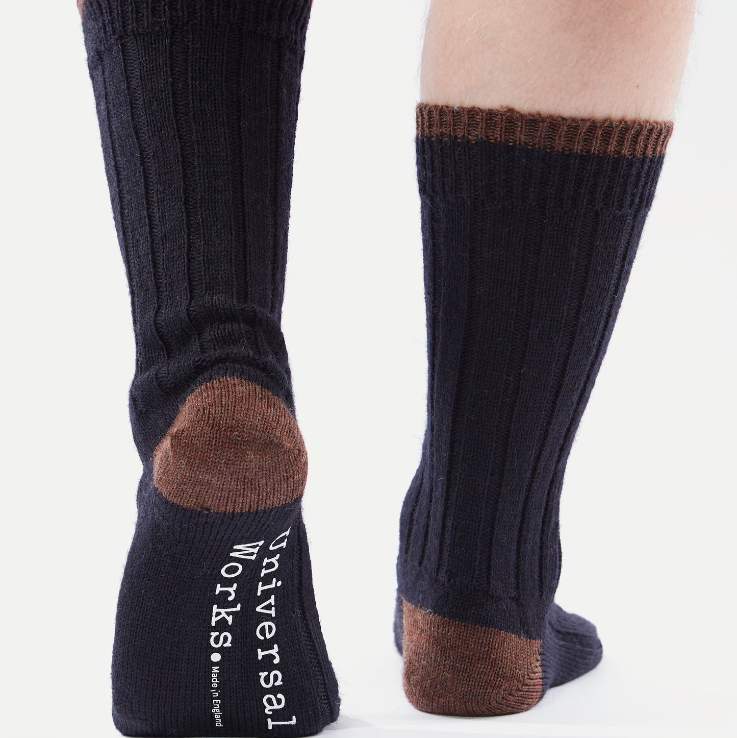 Universal Works Wool Hike Sock Navy