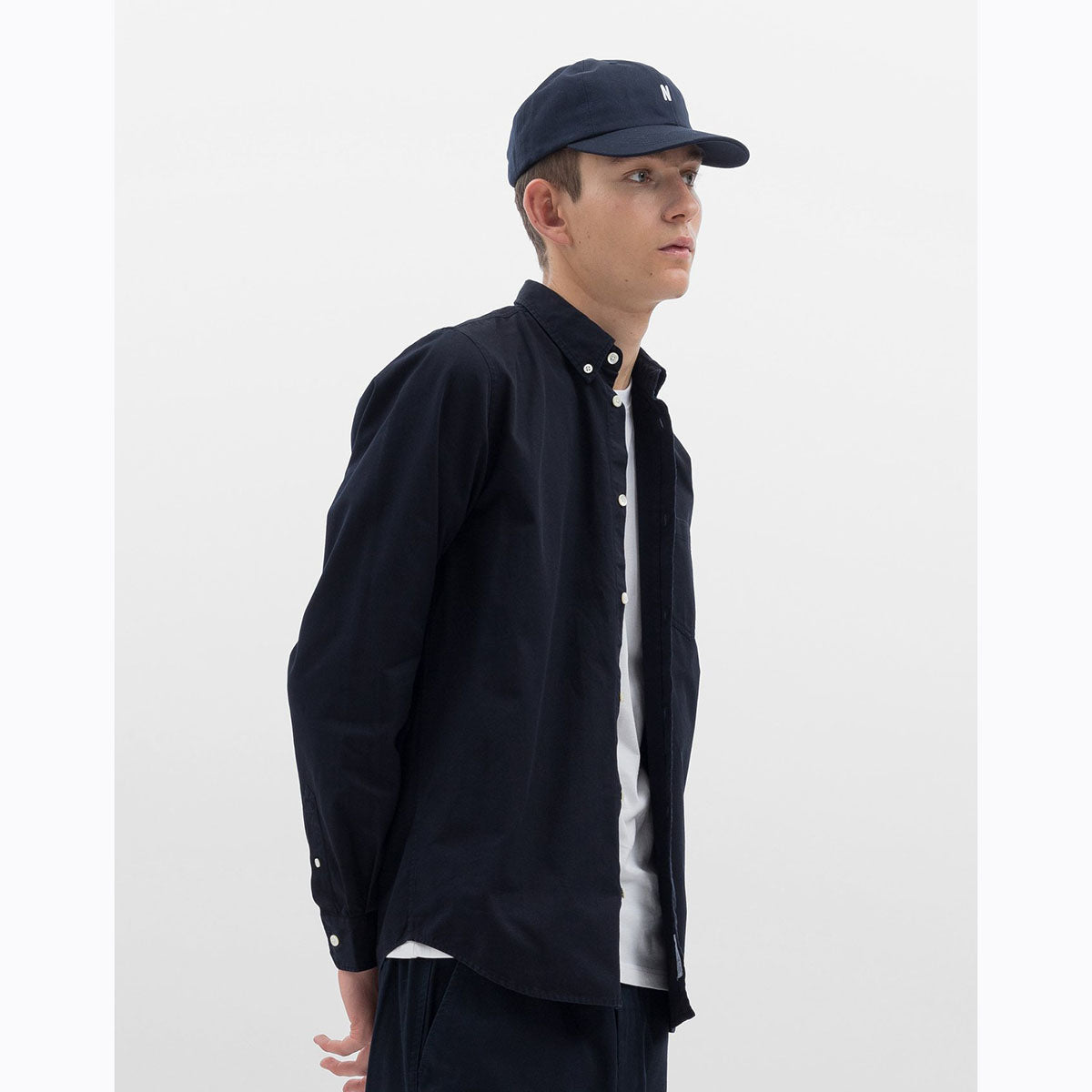 Norse Projects Twill Sports Cap Dark Navy