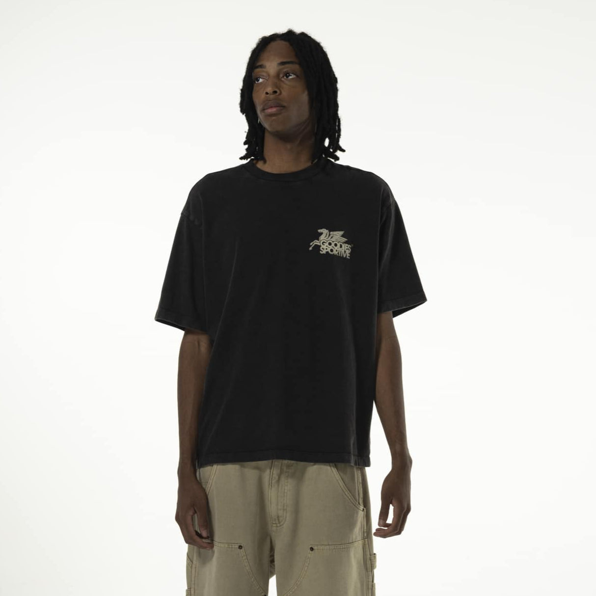 Goodies Sportive Dusty Premium Pegasus Tee Black