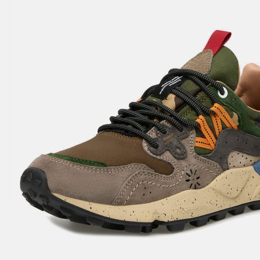 Flower Mountain Yamano 3 Suede / Nylon - Camo / Dark Grey