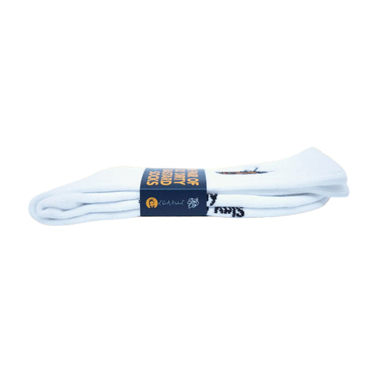 Supa Dupa Ol’ Dirty Bastard Socks White