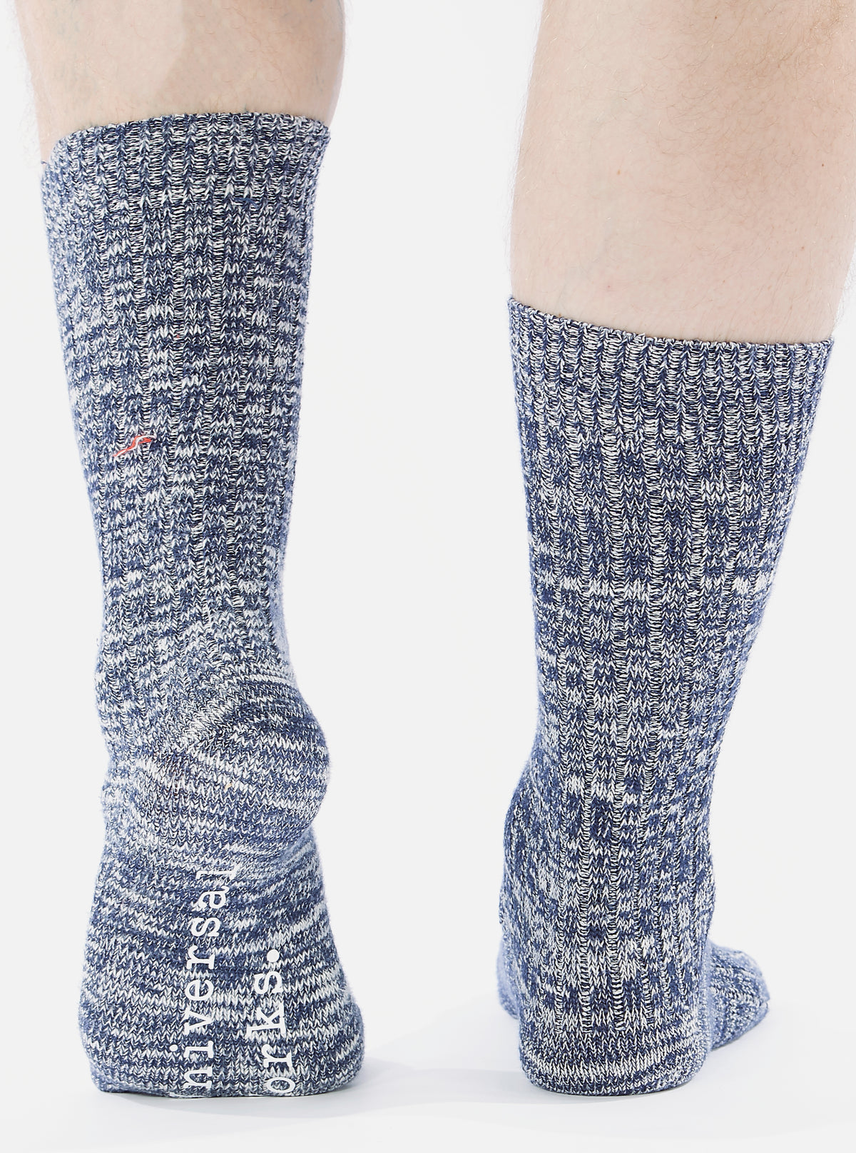 Universal Works Slub Knit Slub Sock Navy