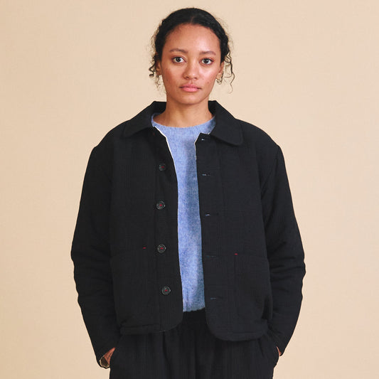 Sideline Molly Jacket Black