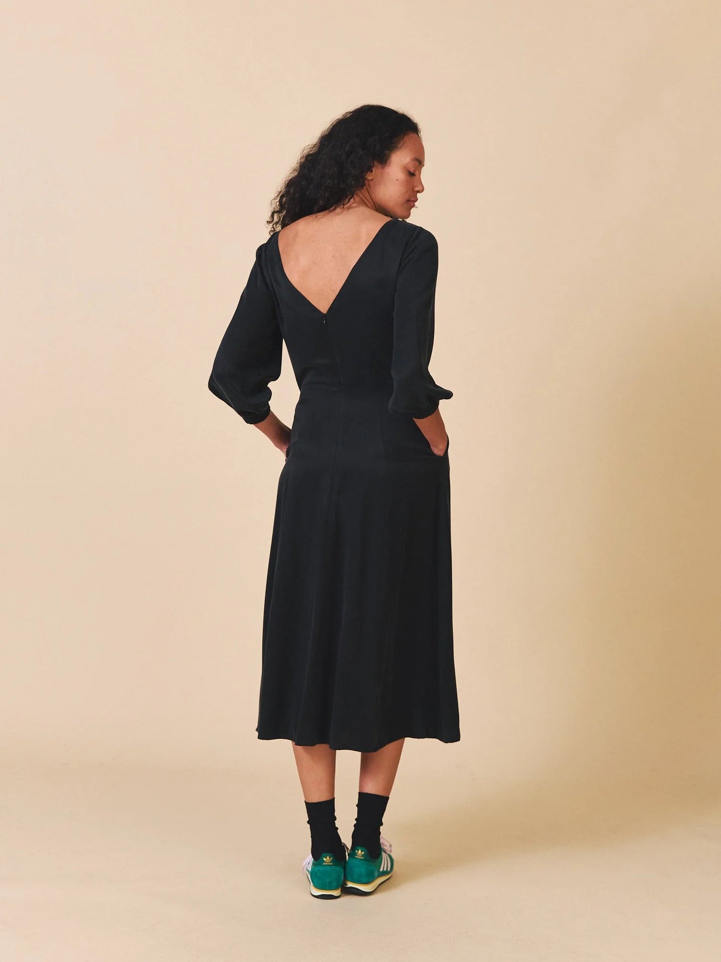 Sideline Sienna Dress Black