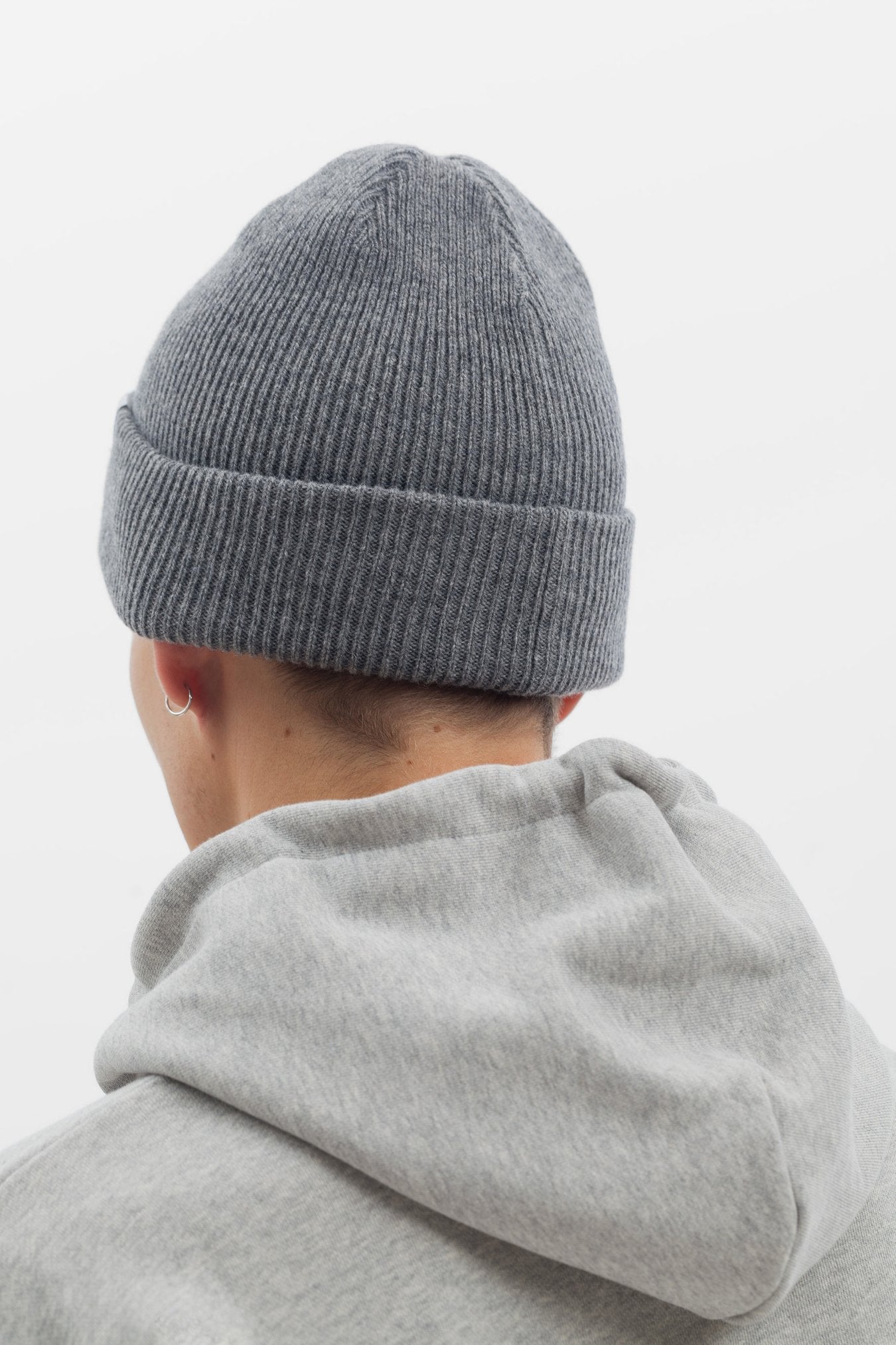 Norse Projects Norse Beanie Grey Melange