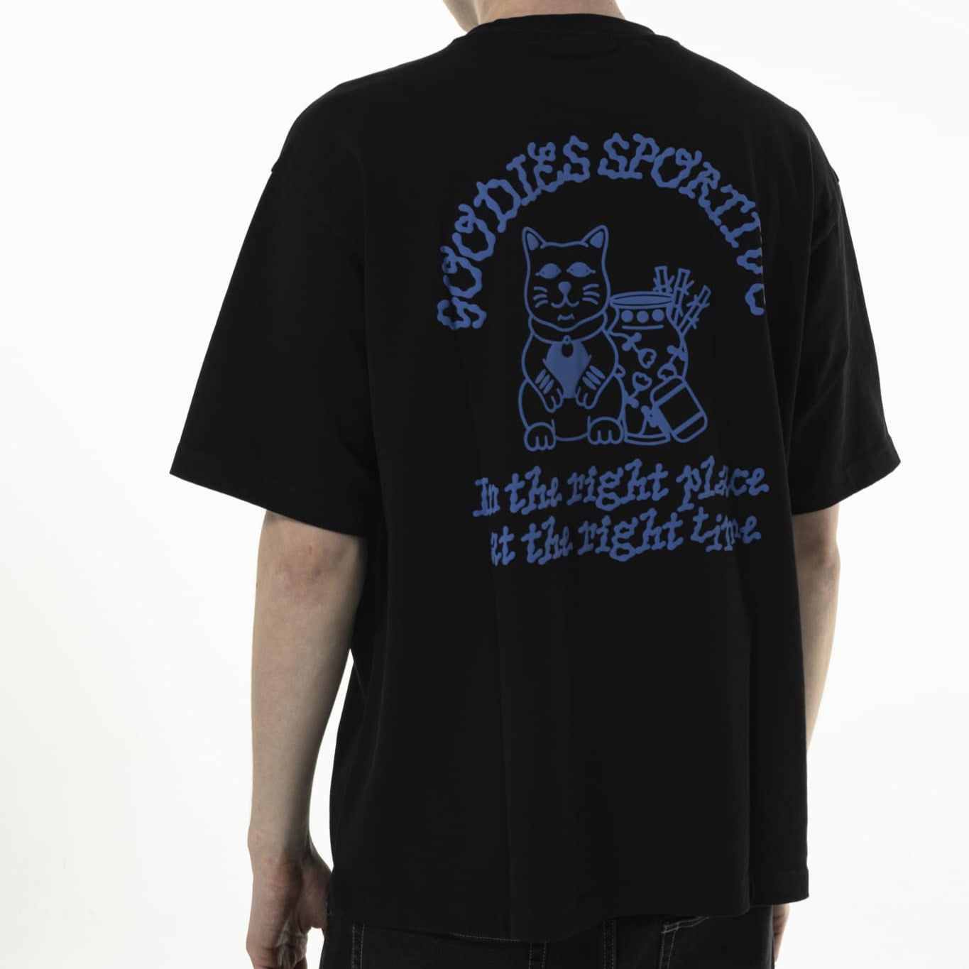 Goodies Sportive Cats Tee Black