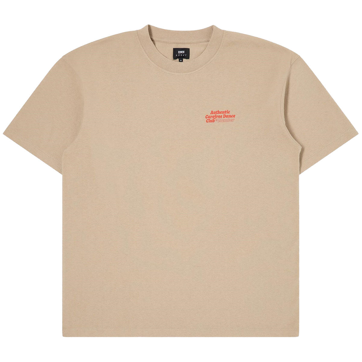 Edwin Carefree Dance Club T-Shirt White Pepper
