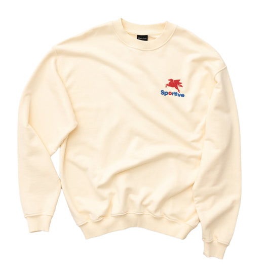 Goodies Sportive 550G Pegasus Crewneck Butter