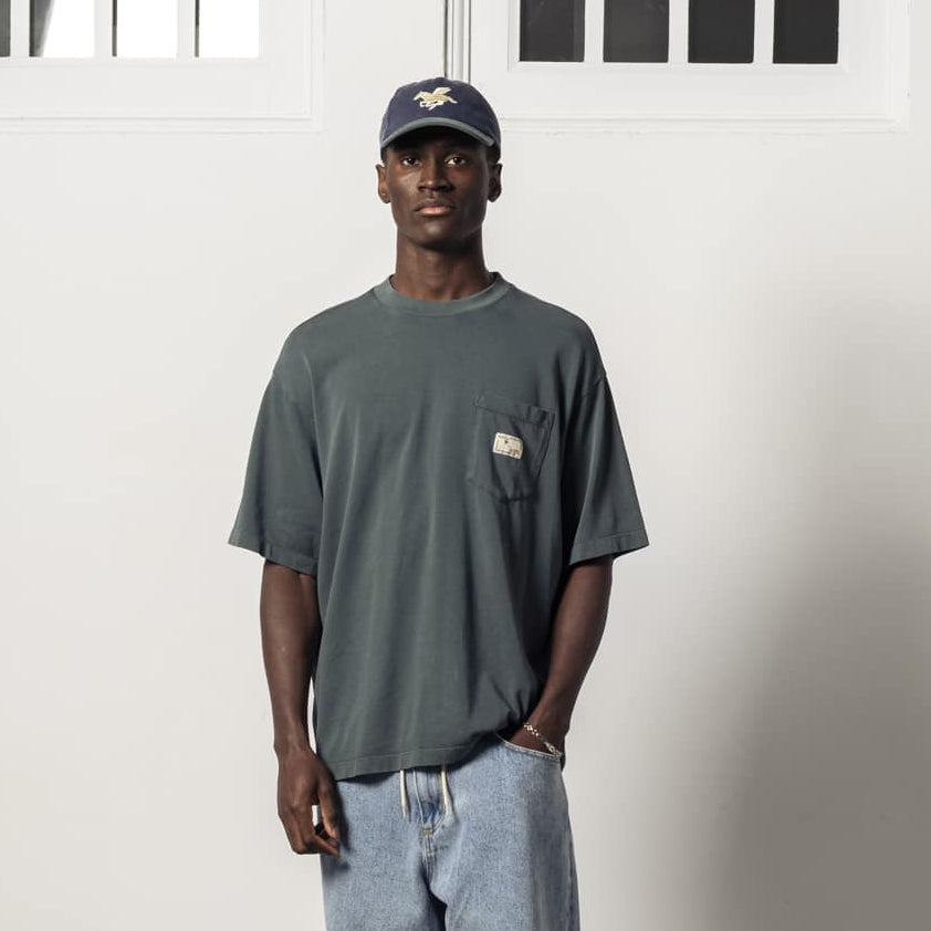 Goodies Sportive Premium Washed Cobalt Tee