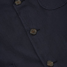 Load image into Gallery viewer, Universal Works Three Button Jacket Navy Seersucker II
