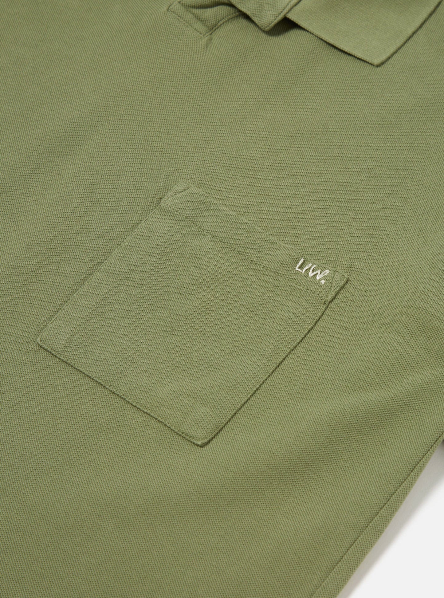 Universal Works Vacation Polo Piquet Birch