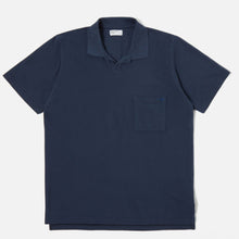 Load image into Gallery viewer, Universal Works Vacation Polo Piquet Navy
