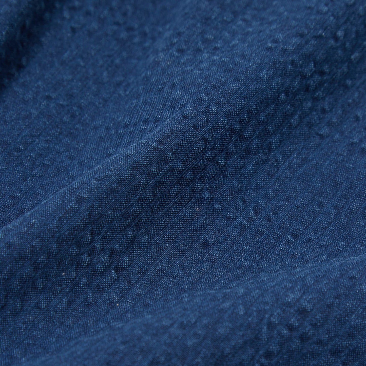 Universal Works Lumber Short Seersucker Washed Indigo