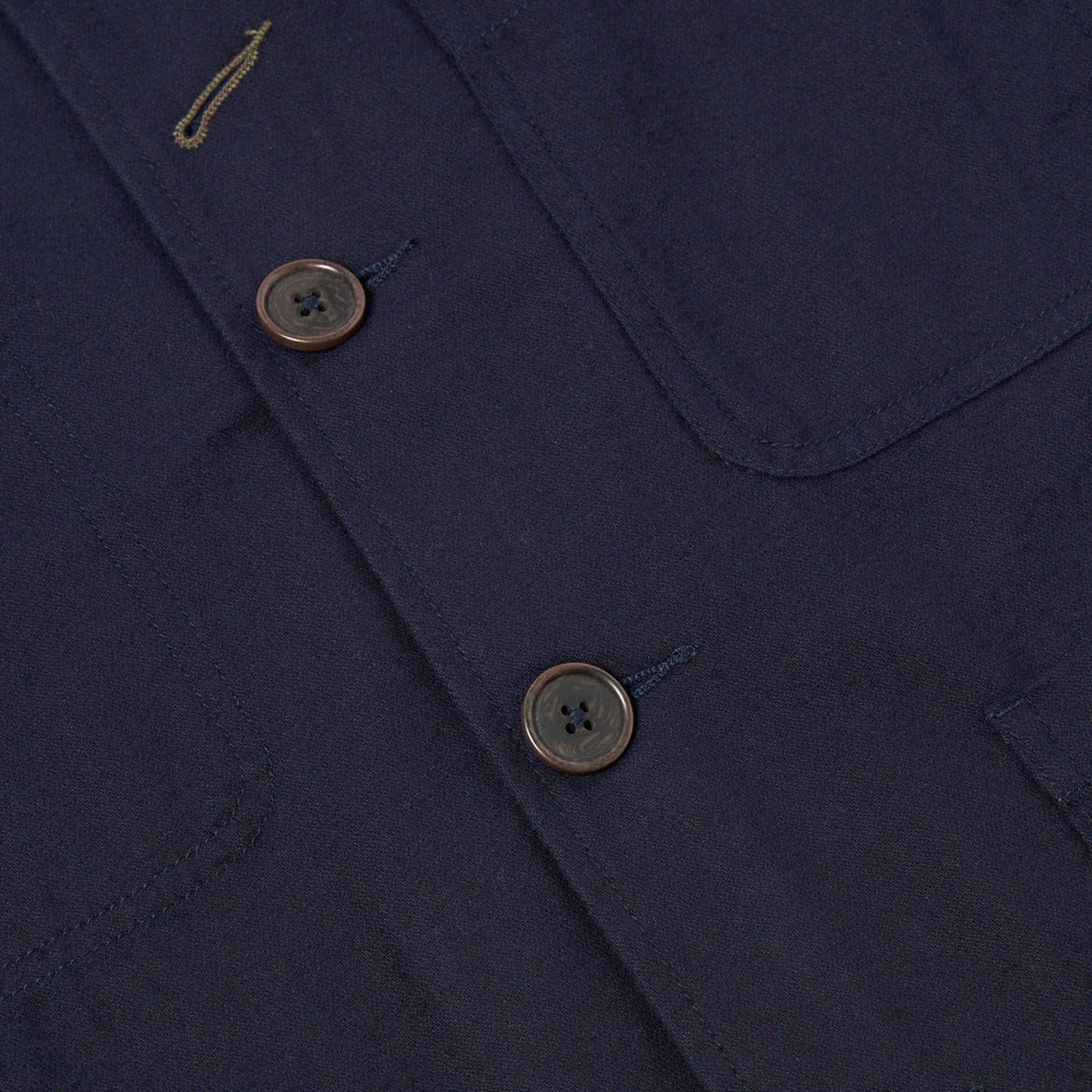 Universal Works Bakers Jacket Brushed Moleskin Navy