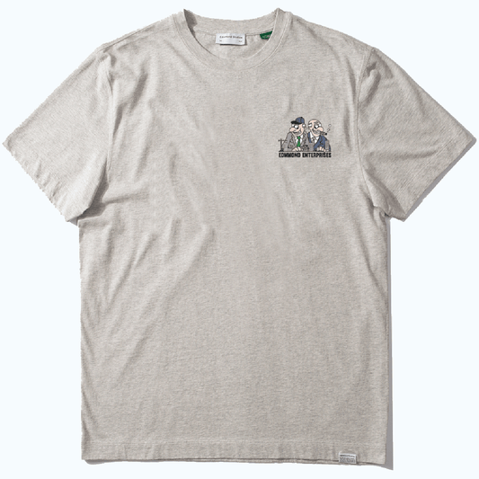 Edmmond Studios Trade T-Shirt Plain Grey