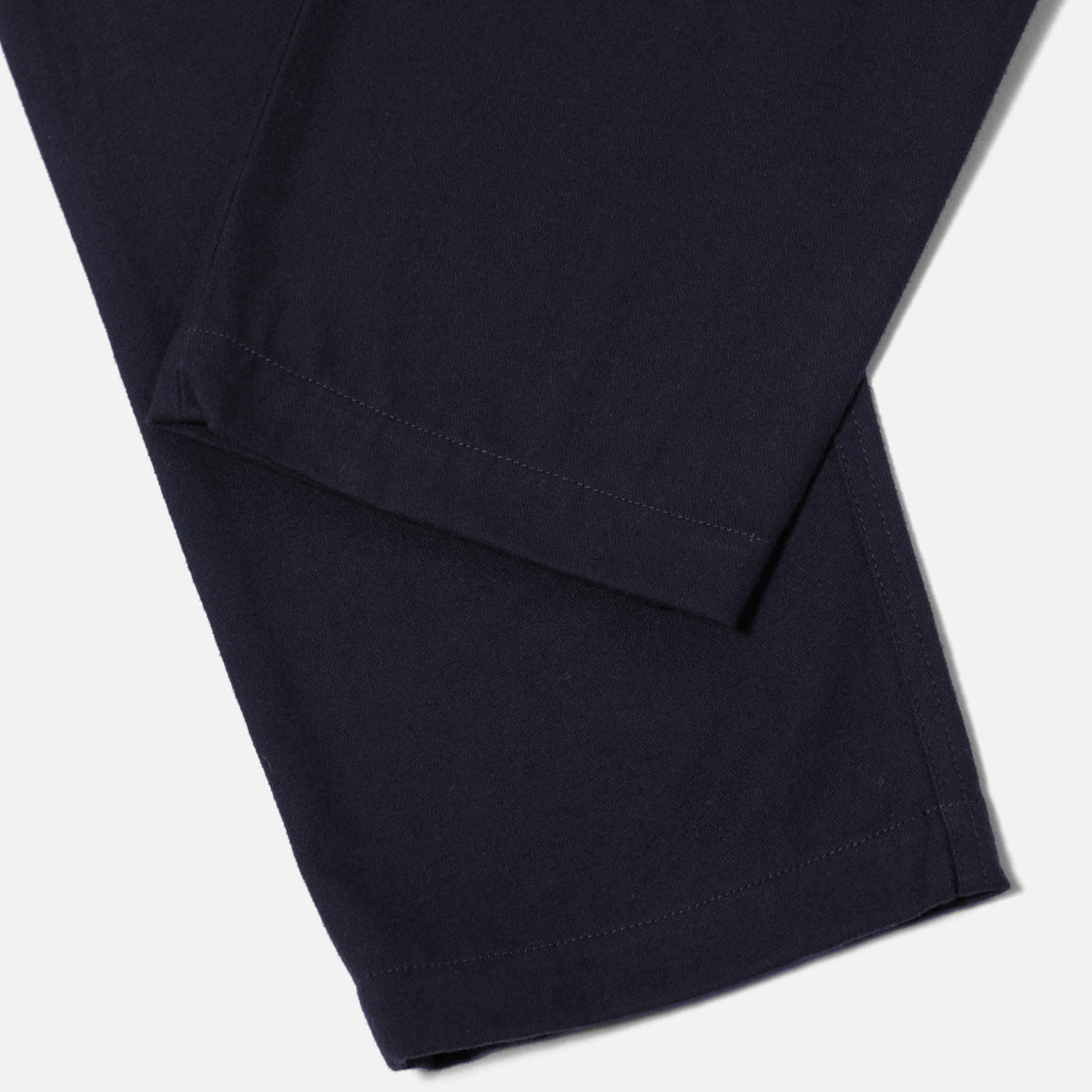 Universal Works Brushed Moleskin Military Chino Navy