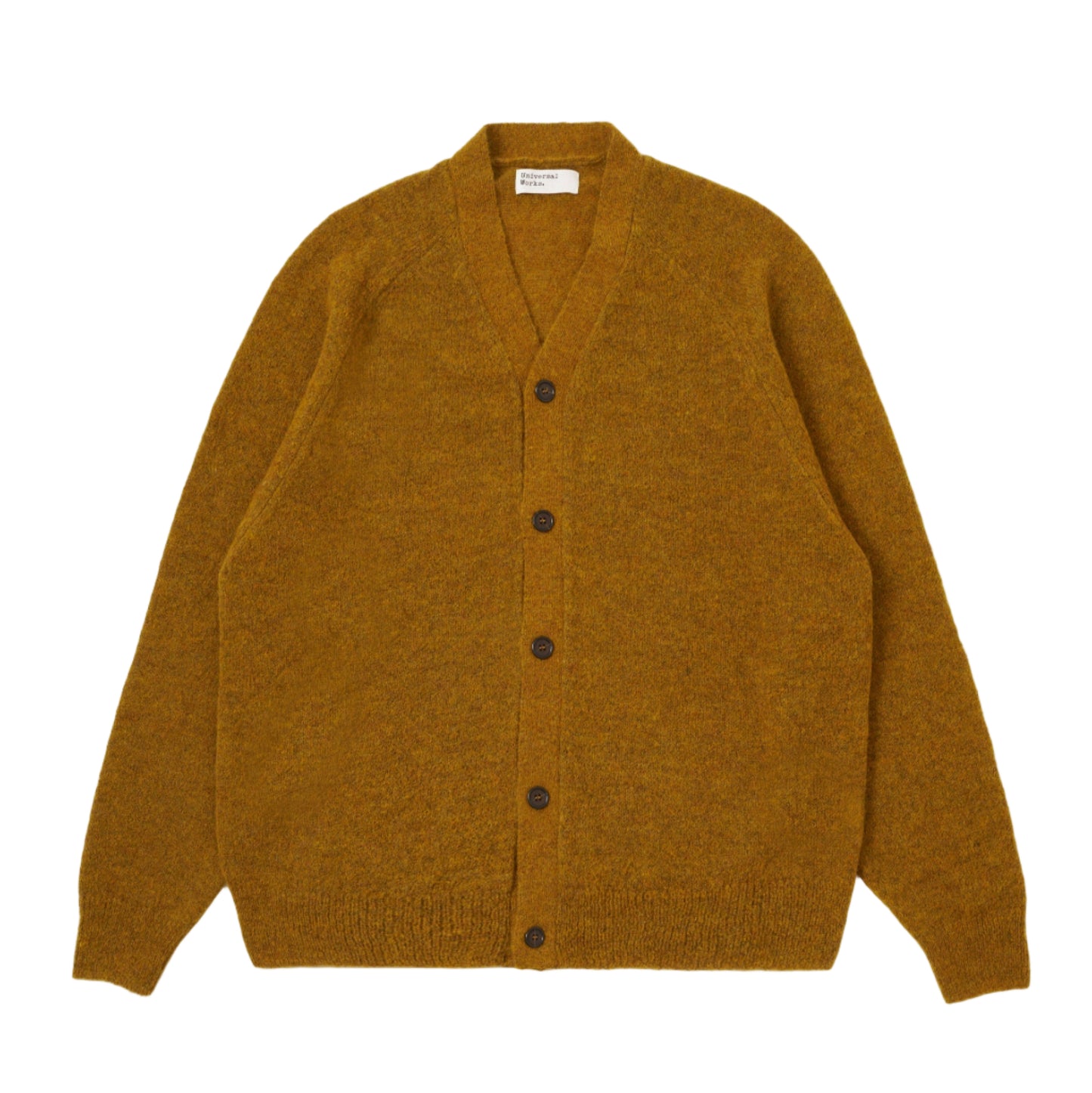 Universal Works David Alpaca Cardigan Gold