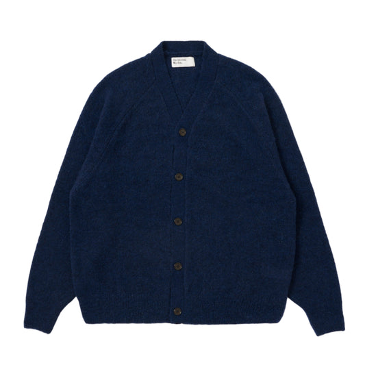 Universal Works David Alpaca Cardigan Navy