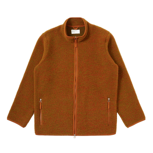 Universal Works Fleece Climbing Jacket Orange