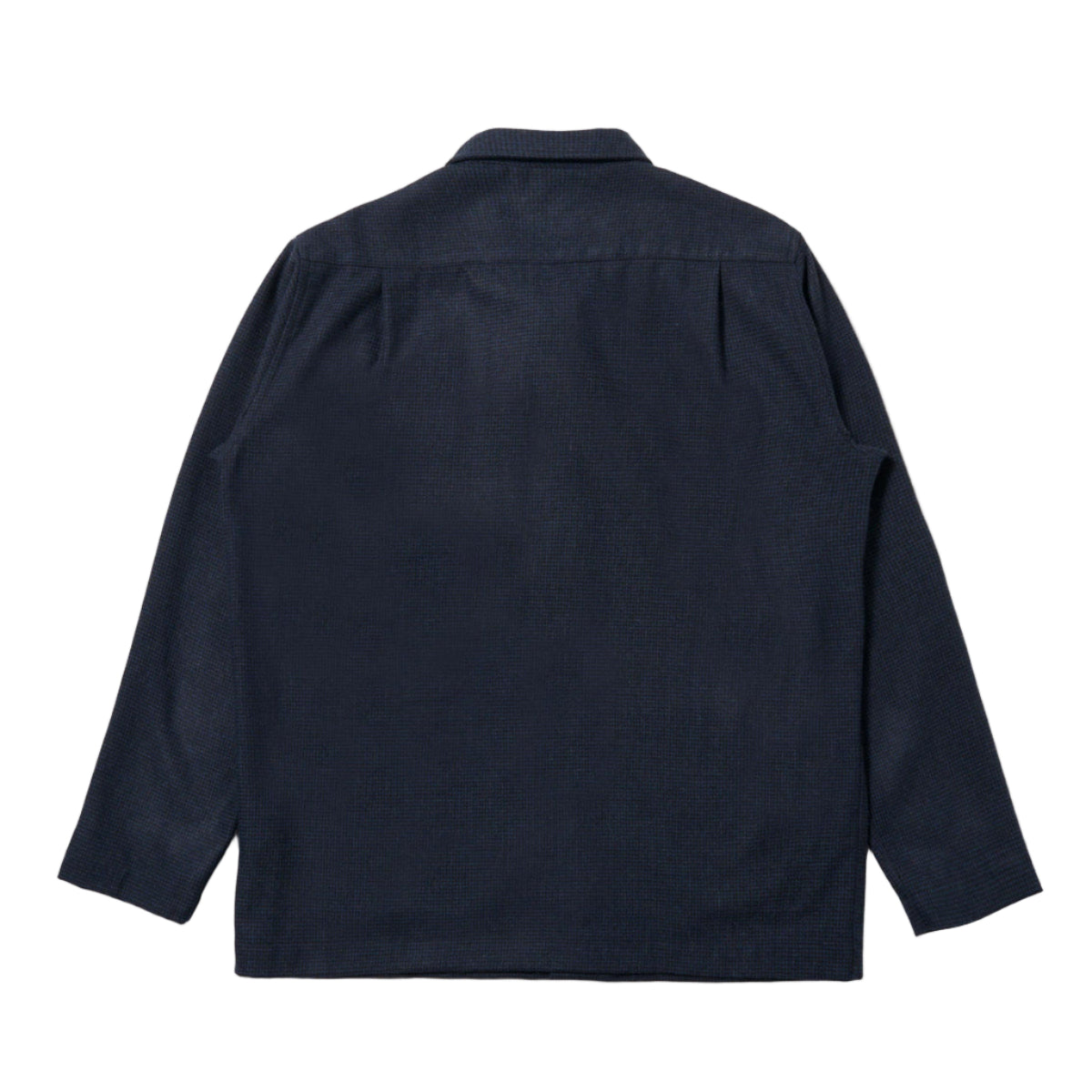 Universal Works Easy Overshirt Brushed Bari Navy