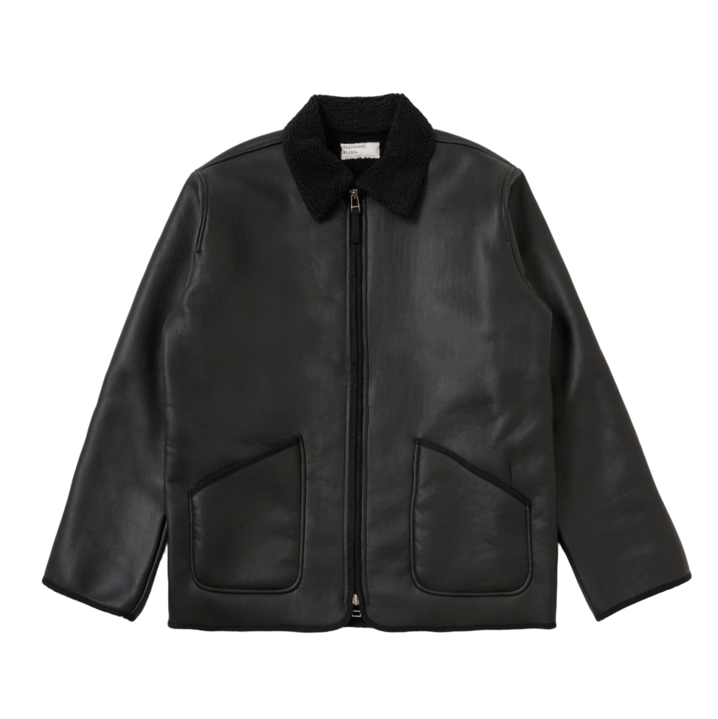 Universal Works Not Shearling Gower Jacket Black
