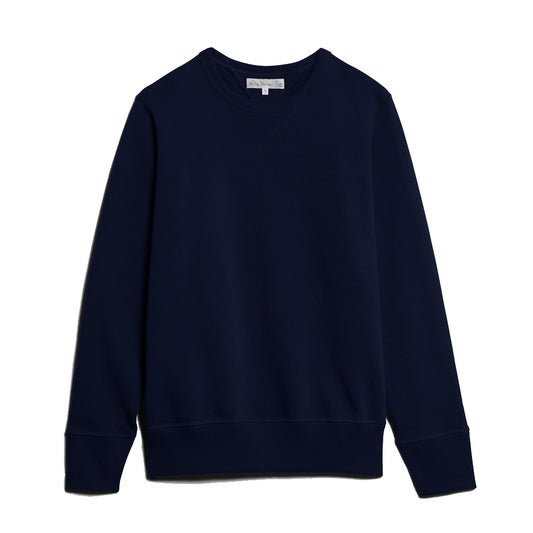 Merz b. Schwanen 346 Loopwheeled Sweatshirt Ink Blue