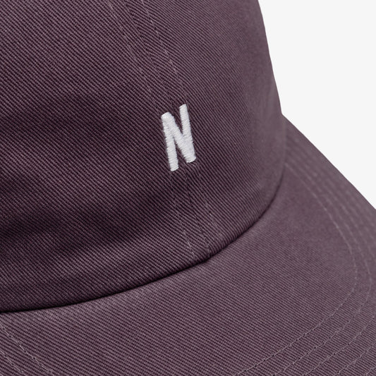 Norse Projects Twill Sports Cap Vintage Violet
