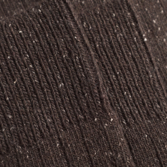 Norse Projects Bjarki Neps Sock Seal Brown