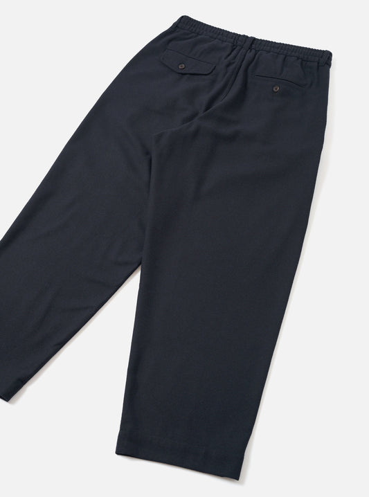 Universal Works Dublin Wool Mix Oxford Pant Dark Navy