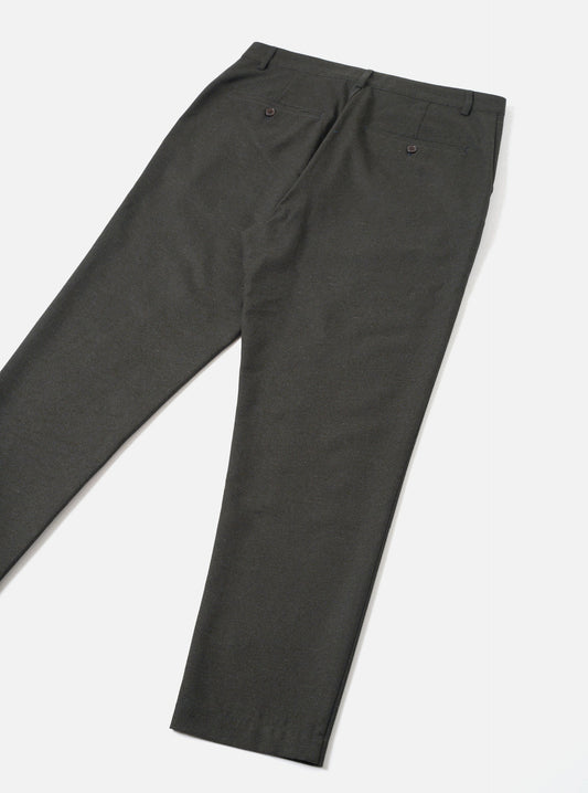 Universal Works Recycled Italian Tweed Military Chino Olive