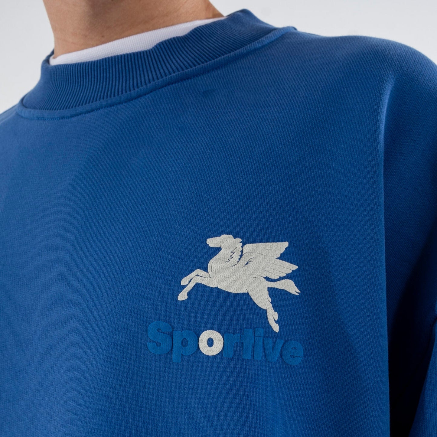Goodies Sportive 550G Pegasus Crewneck Blue