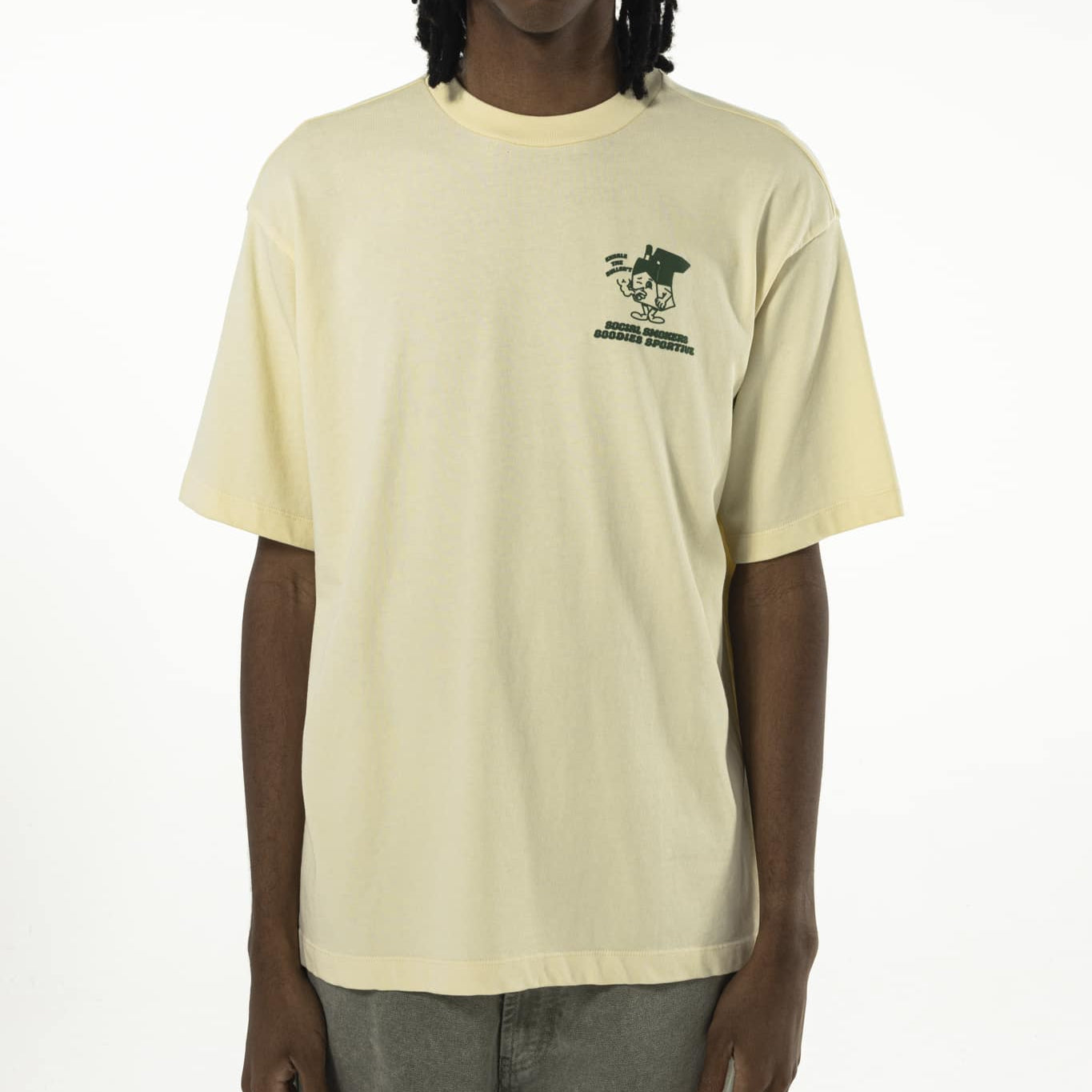 Goodies Sportive Social Smokers Tee Butter
