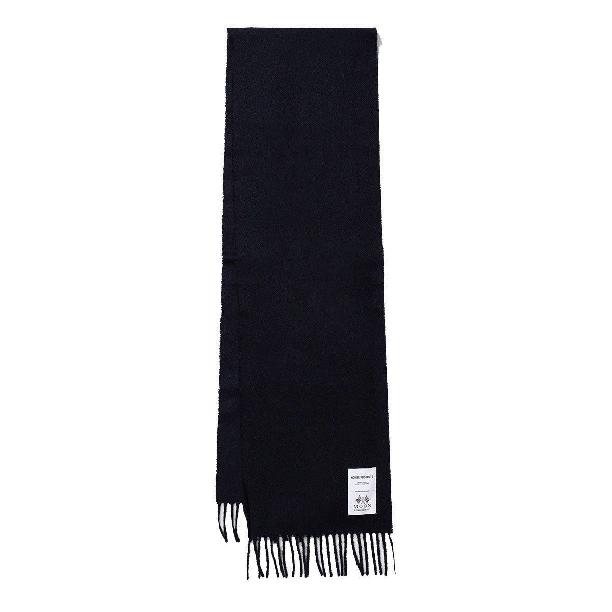 Norse Projects Norse Moon Lambswool Scarf Dark Navy