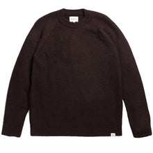 Load image into Gallery viewer, Norse Projects Roald Wool Cotton Rib Sweater Espresso
