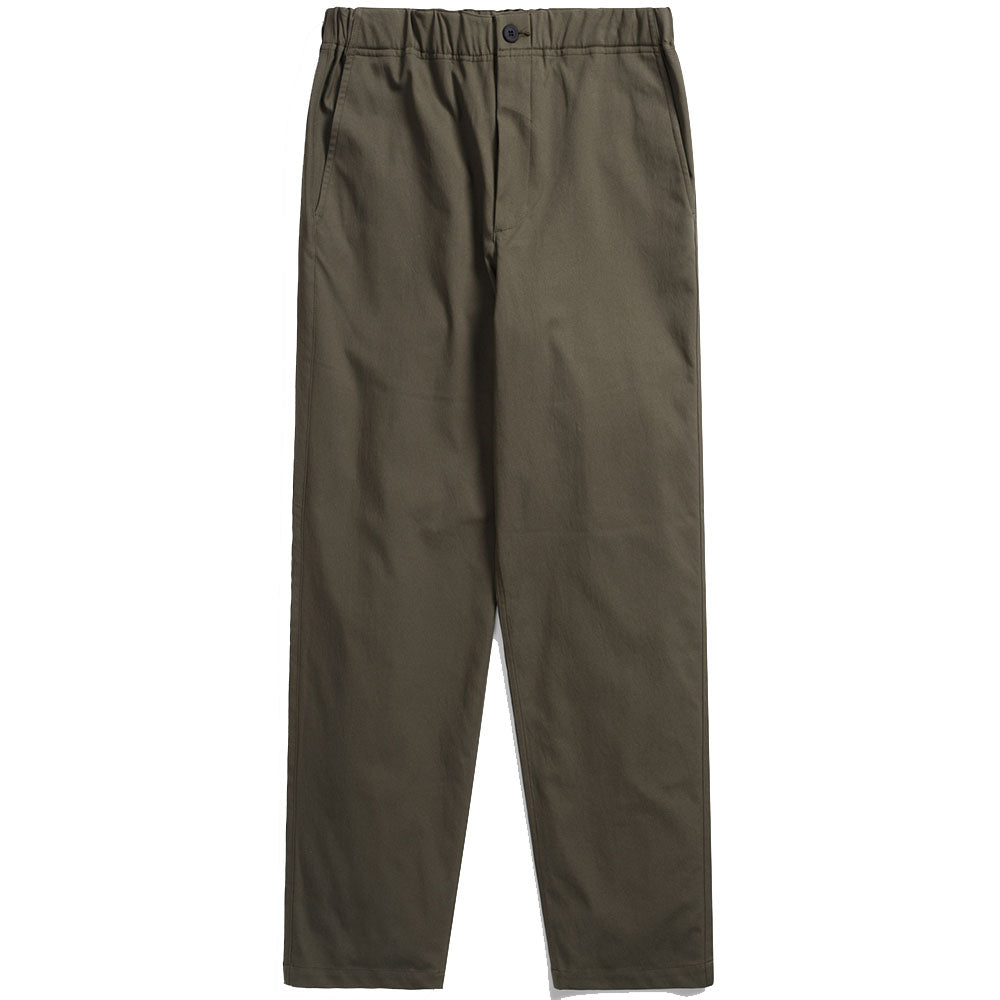Norse Projects Ezra Relaxed Solotex Twill Trouser Beech Green