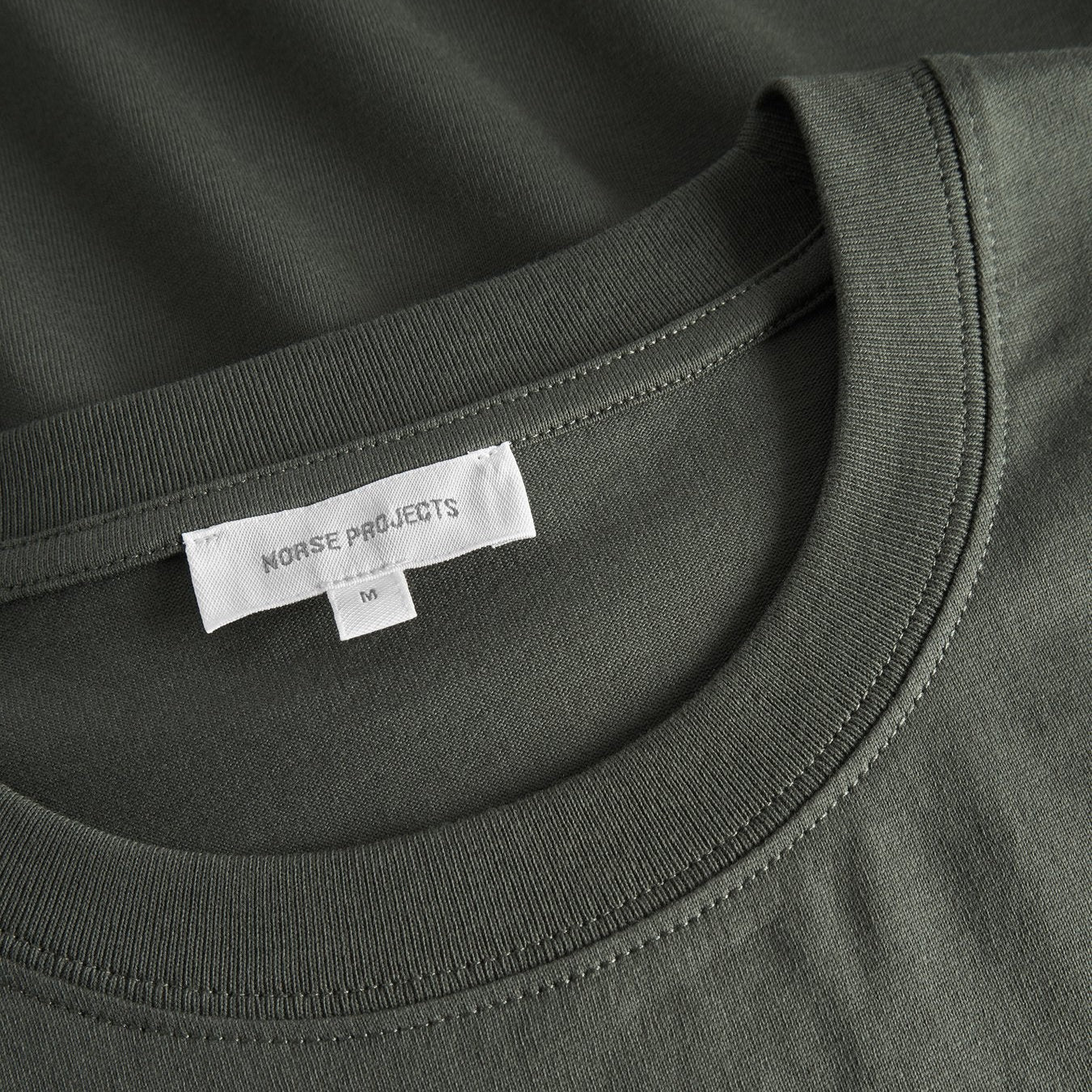 Norse Projects Standard T-Shirt  Black Olive