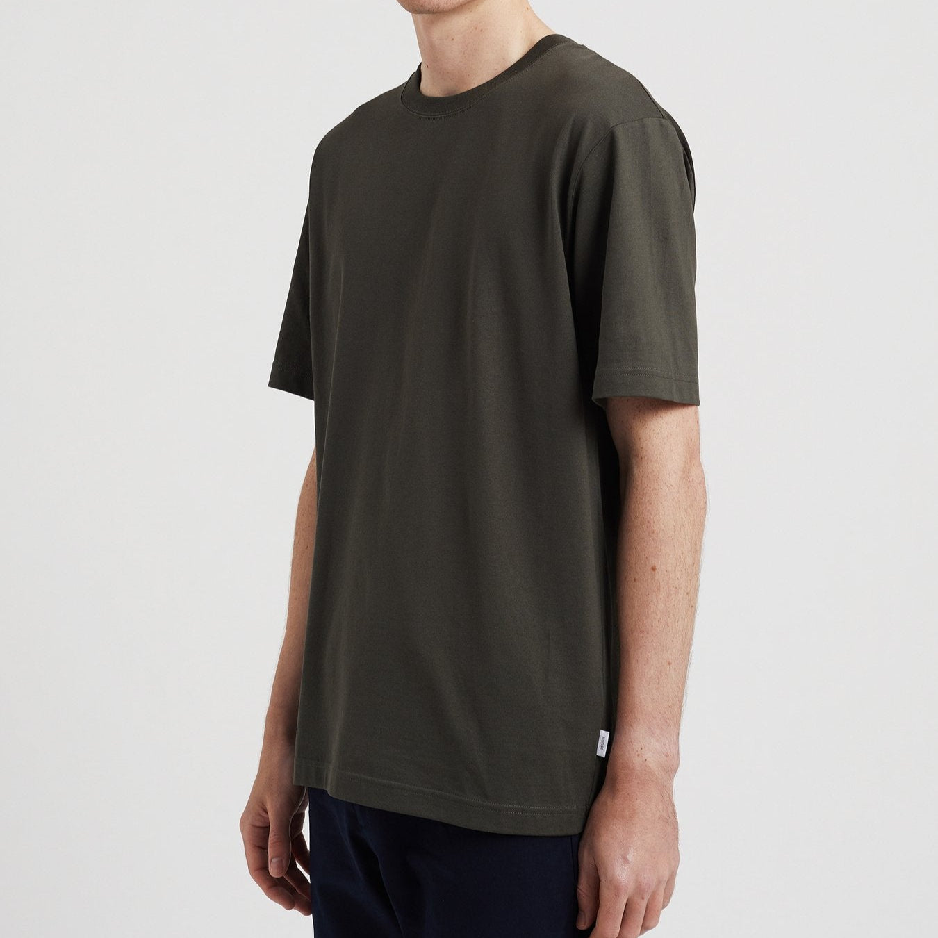 Norse Projects Standard T-Shirt  Black Olive
