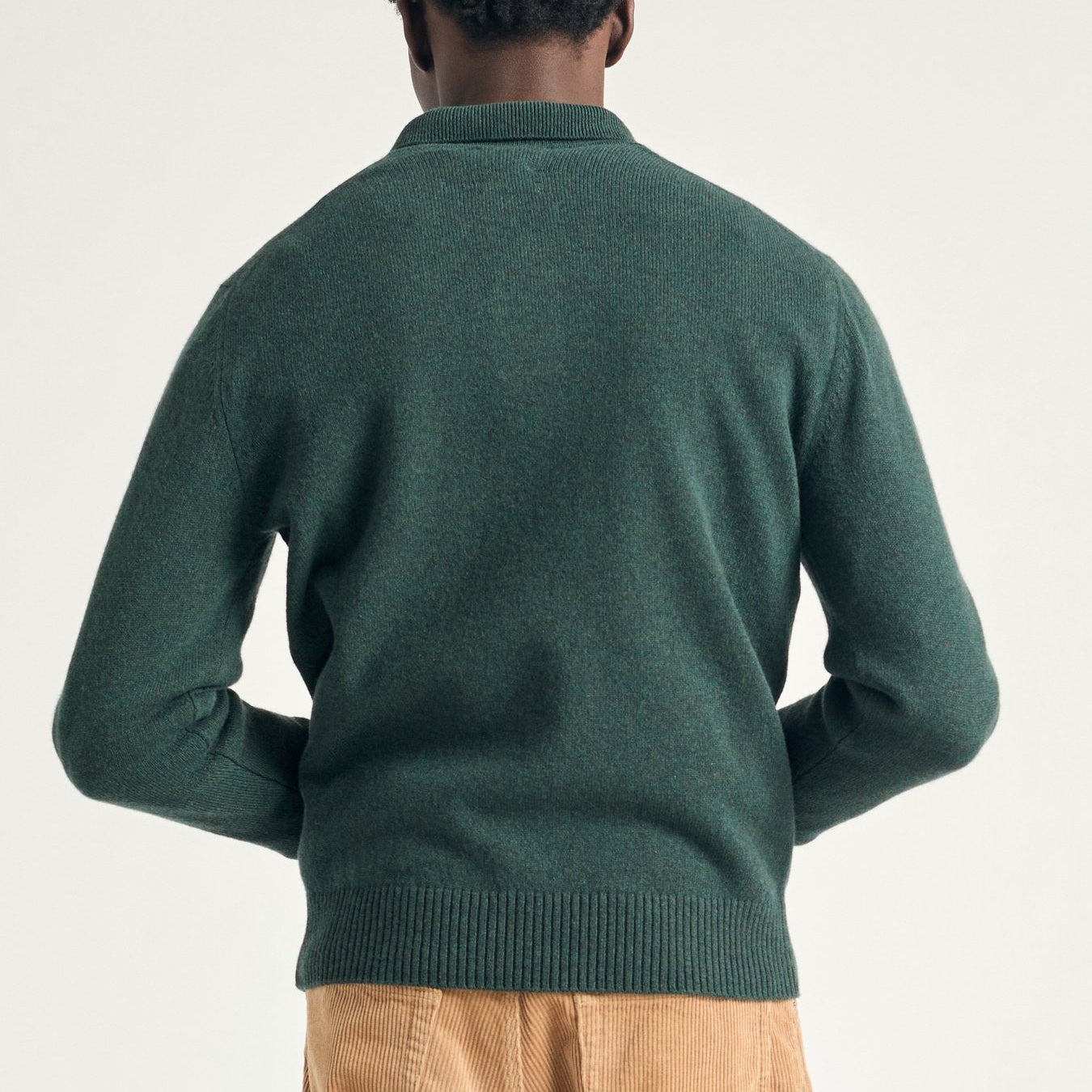 Norse Projects Norse Standard Merino Lambswool Polo Forrest